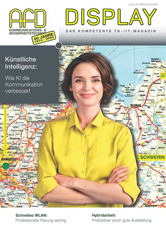 Grafik: Titelseite Display, Ausgabe 2 / 2024